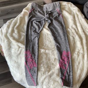 Victoria’s Secret pink gray leggings